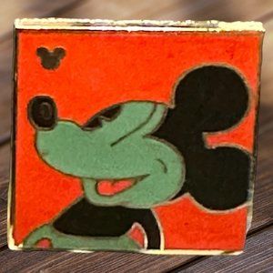 Disney Andy Warhol Neon Red Pin Hidden Mickey Trading Pin 2010 Authentic